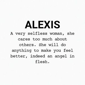 Meet your Posher, Alexis